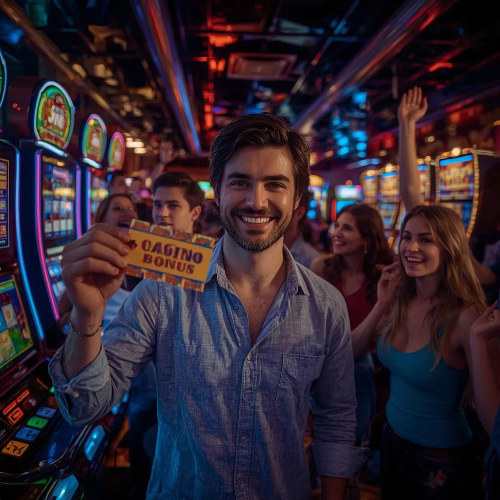 a person with a casino bonus GURU BET247 CASINO